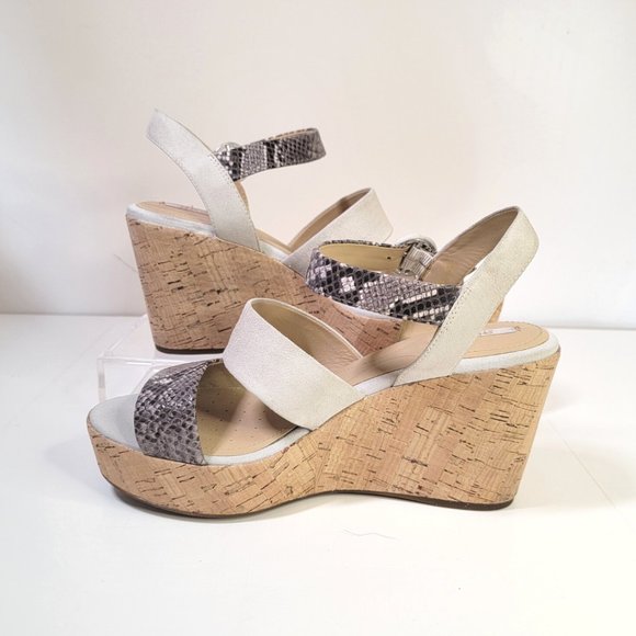 Wedge Sandals GEOX  size 7.5 - Picture 2 of 14